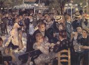 Pierre-Auguste Renoir Dance at the Moulin de la Galette (nn02) Sweden oil painting reproduction